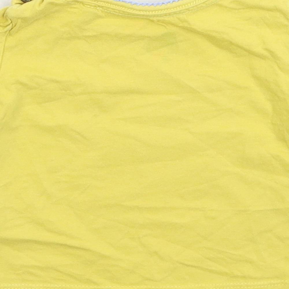 TU Girls Yellow Basic T-Shirt Size 3-6 Months