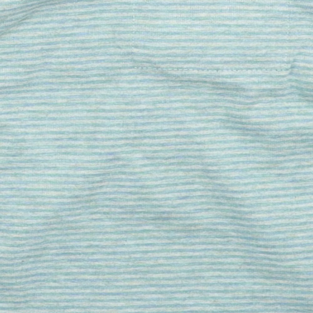 NEXT Baby Green Striped Basic T-Shirt Size 3-6 Months