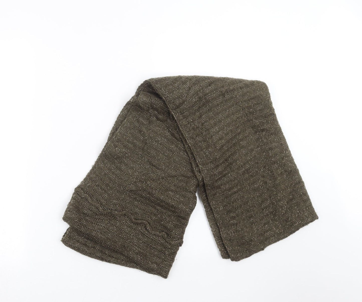Preworn Womens Brown Scarf - loop scarf
