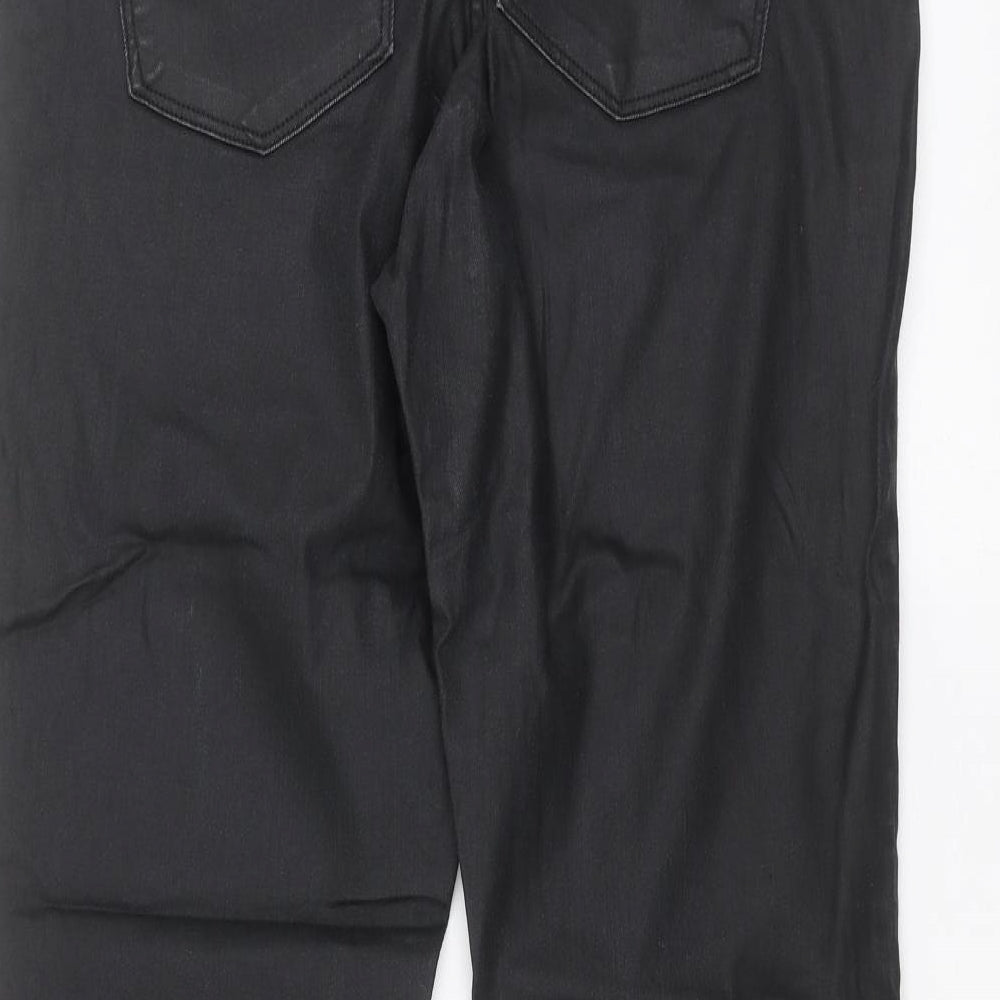 H&M Womens Grey Denim Skinny Jeans Size 33 in L29 in - Distressed hem