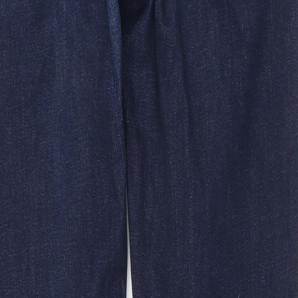 Preworn Womens Black Skinny Jeans Size 12 L30.5 in