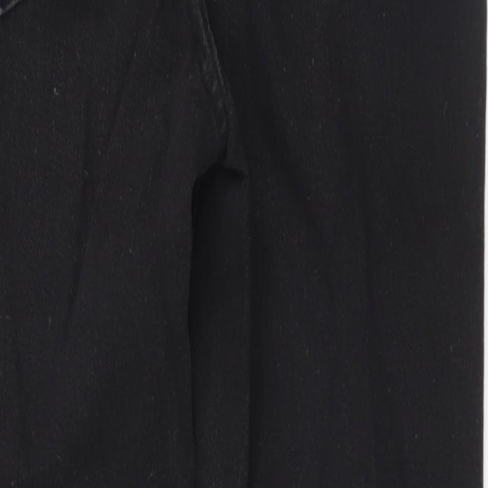 SHEIN Womens Black Straight Jeans Size 2XS L27 in