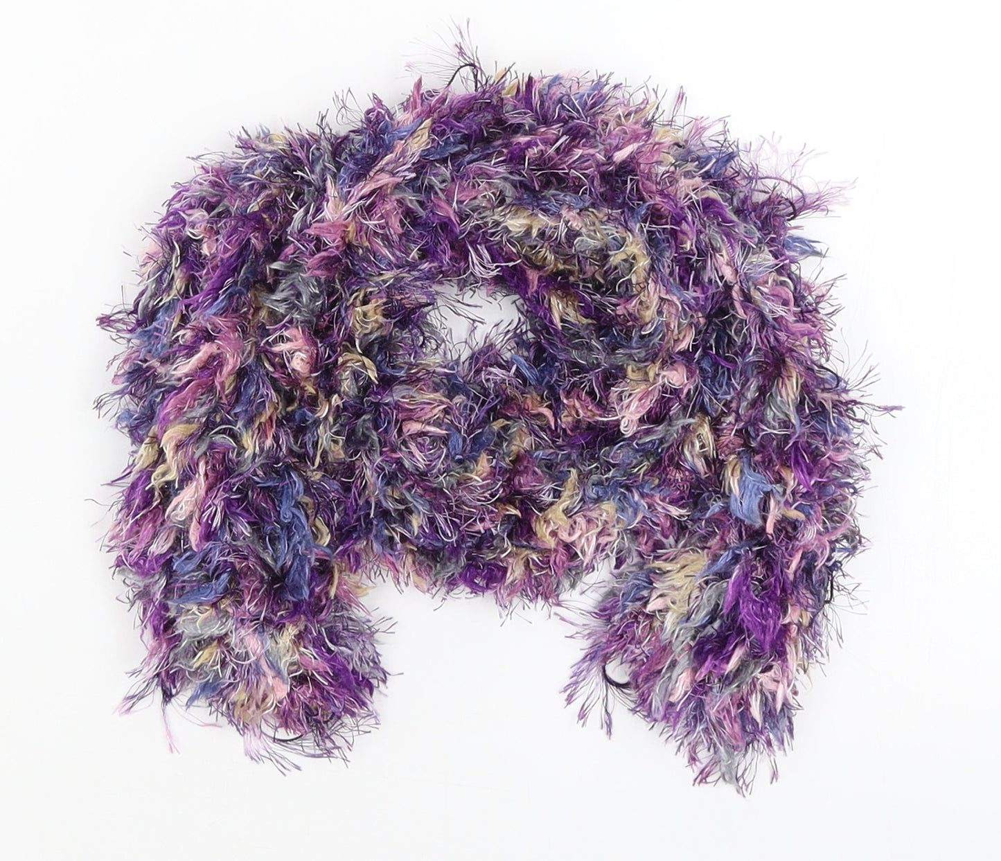 Preworn Womens Purple Scarf