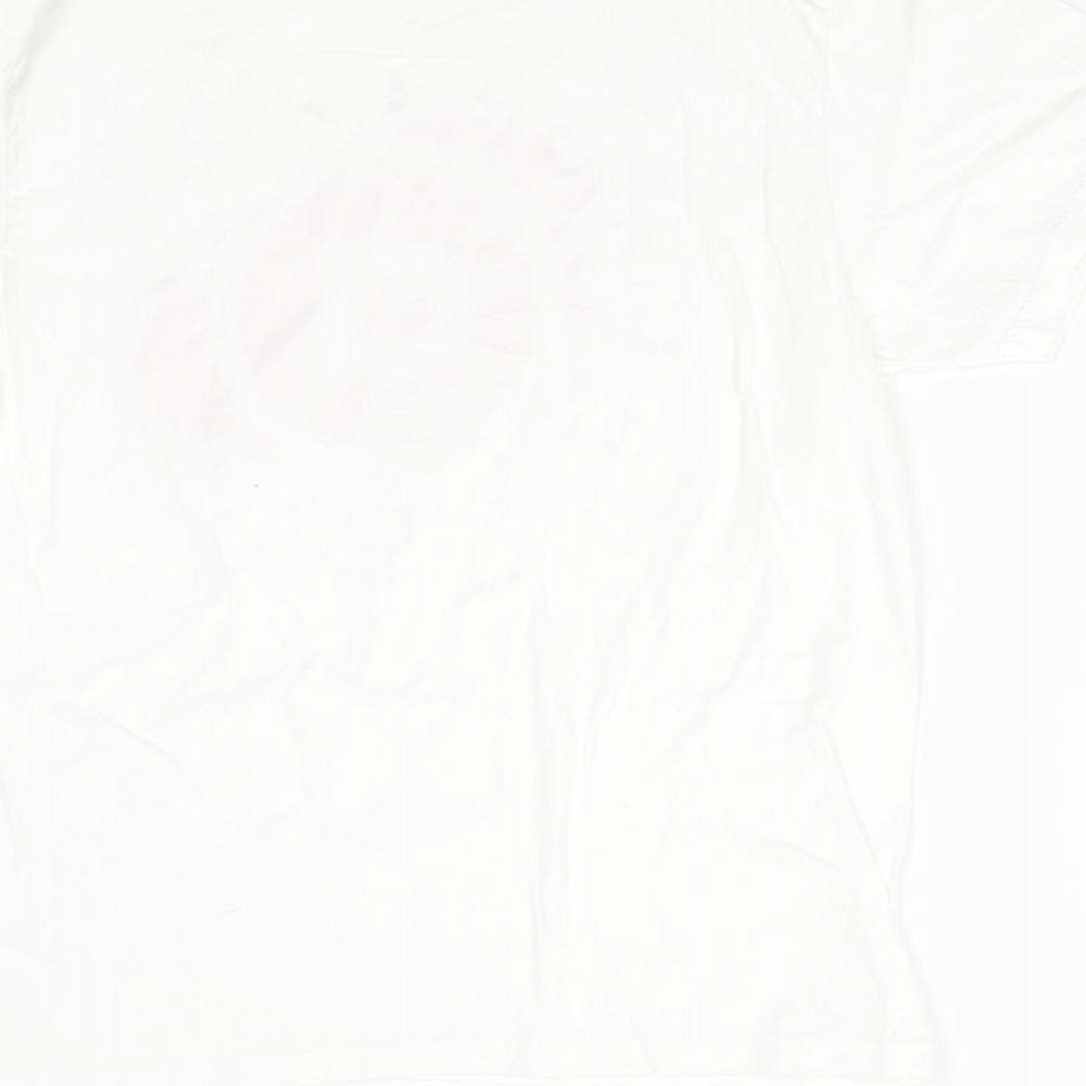 Star World Womens White Basic T-Shirt Size M - Addictive Merchandise