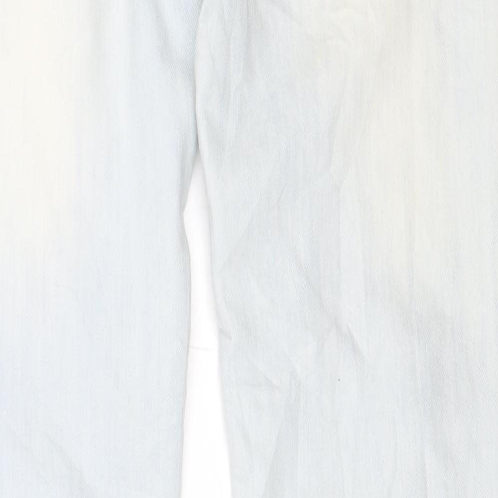 Iteno Womens Blue Straight Jeans Size 26 in L32 in