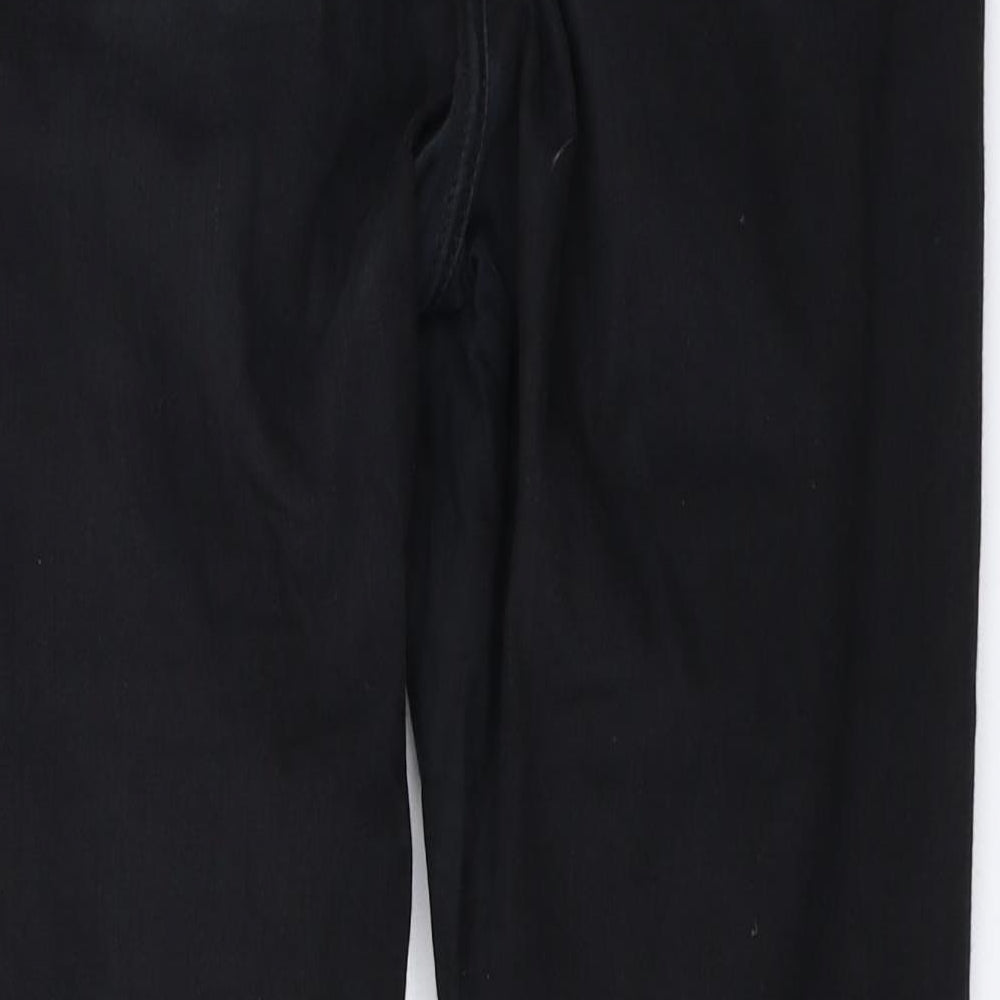 Topshop Womens Black Skinny Jeans Size 32 in L34 in