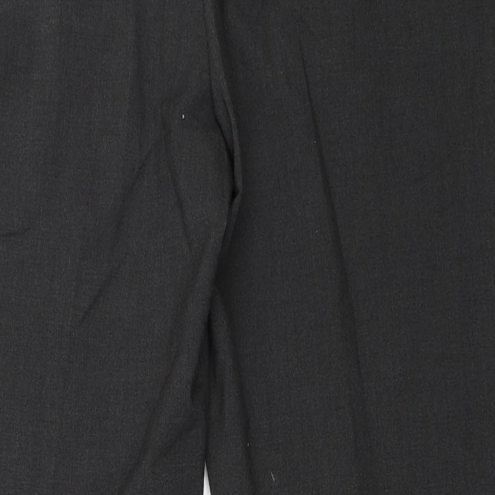 Marks & Spencer Womens Grey Trousers Size 14 L26 in