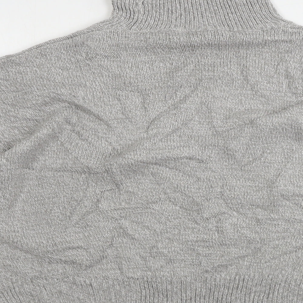 H&M Womens Grey Pullover Jumper Size S