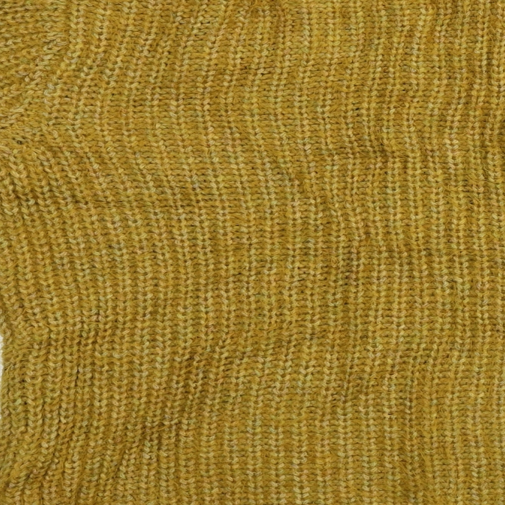 Marks & Spencer Womens Yellow Pullover Jumper Size 8