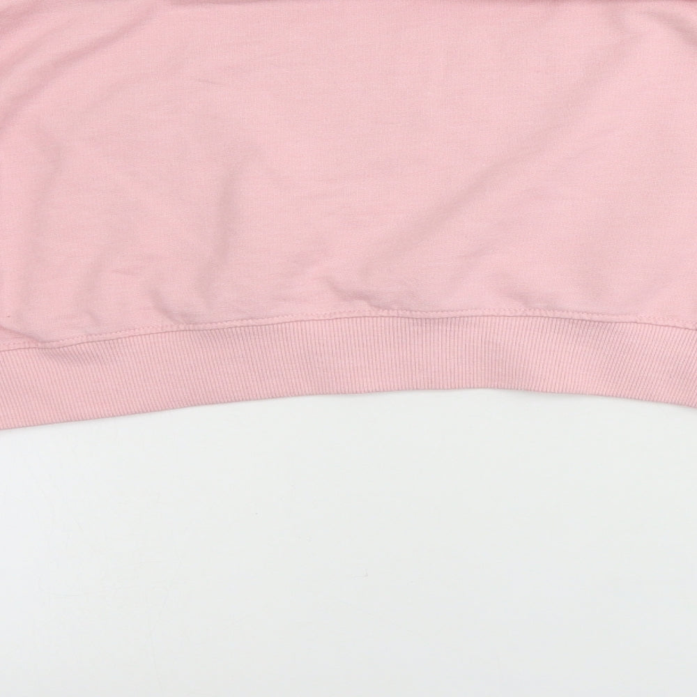 Missguided Womens Pink Pullover Jumper Size 14