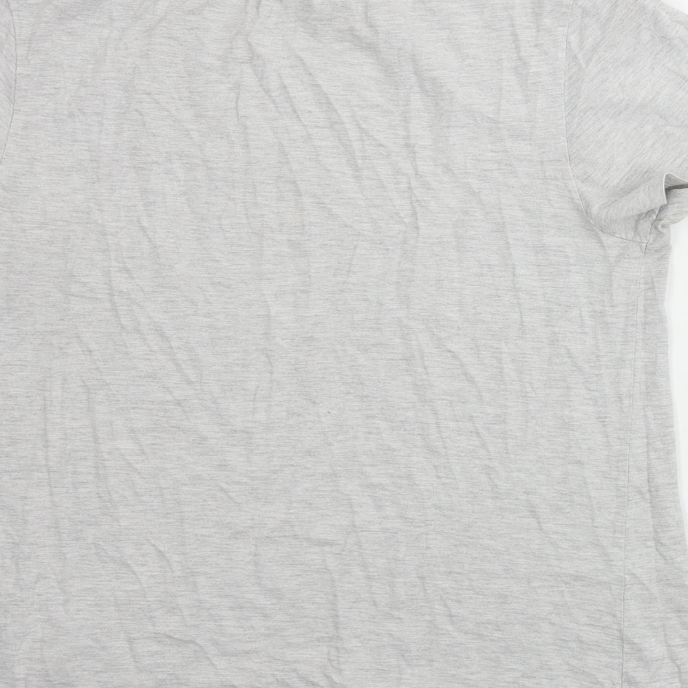 New Look Womens Grey Basic T-Shirt Size S