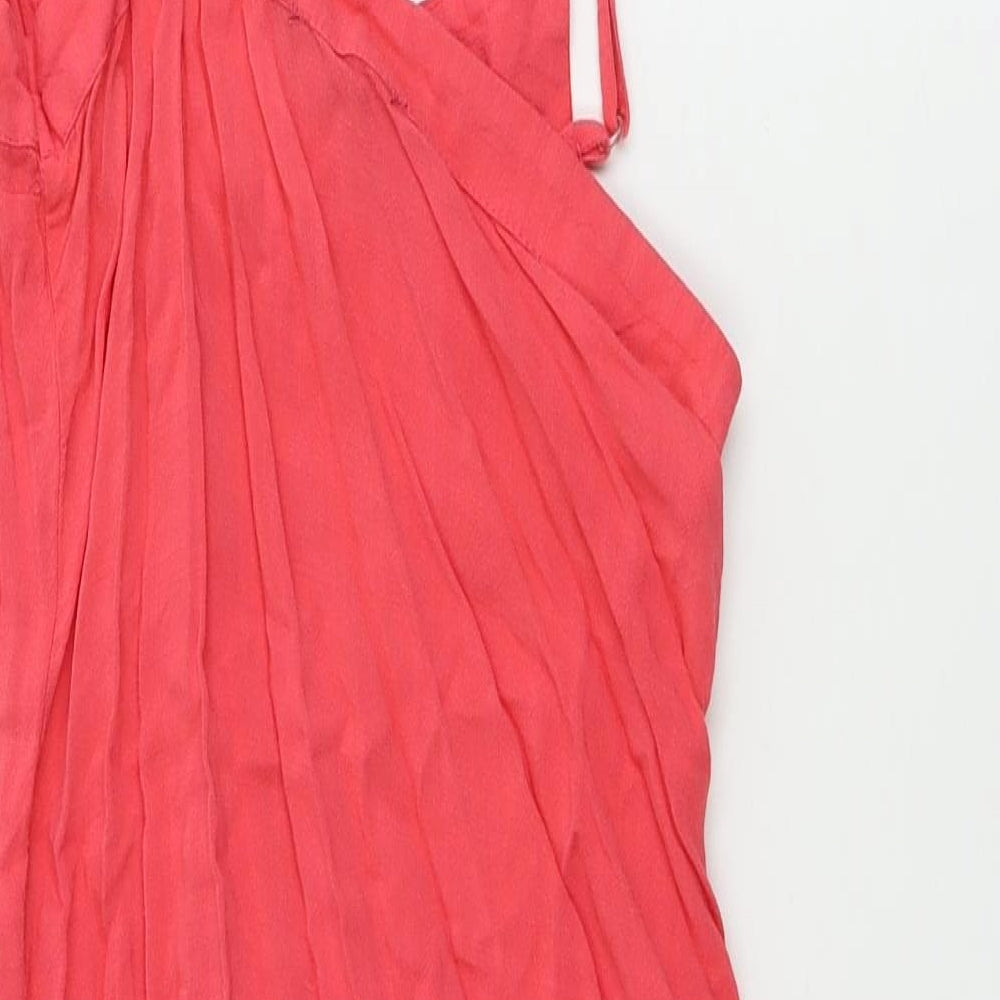 Primark Womens Pink Basic Button-Up Size 8