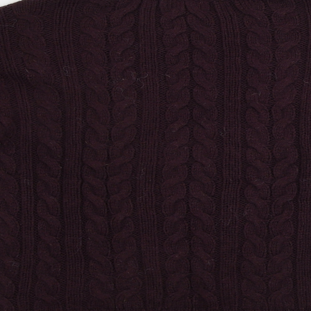 Atmosphere Womens Purple Pullover Jumper Size S