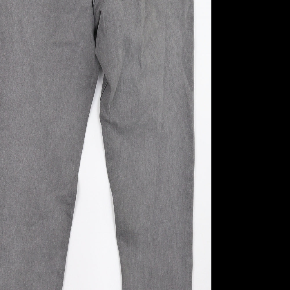 Primark Womens Grey Denim Skinny Jeans Size 12 L30 in