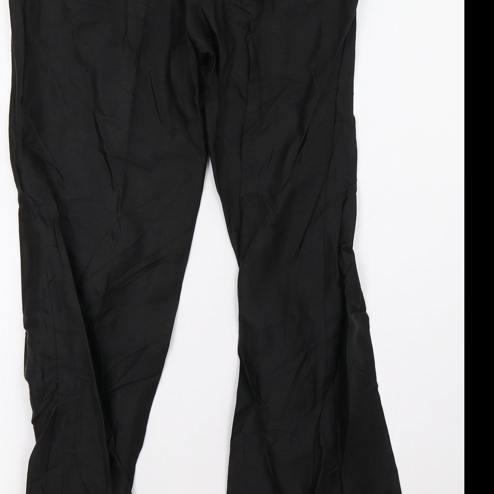 MINI Womens Black Trousers Size 12 L30 in