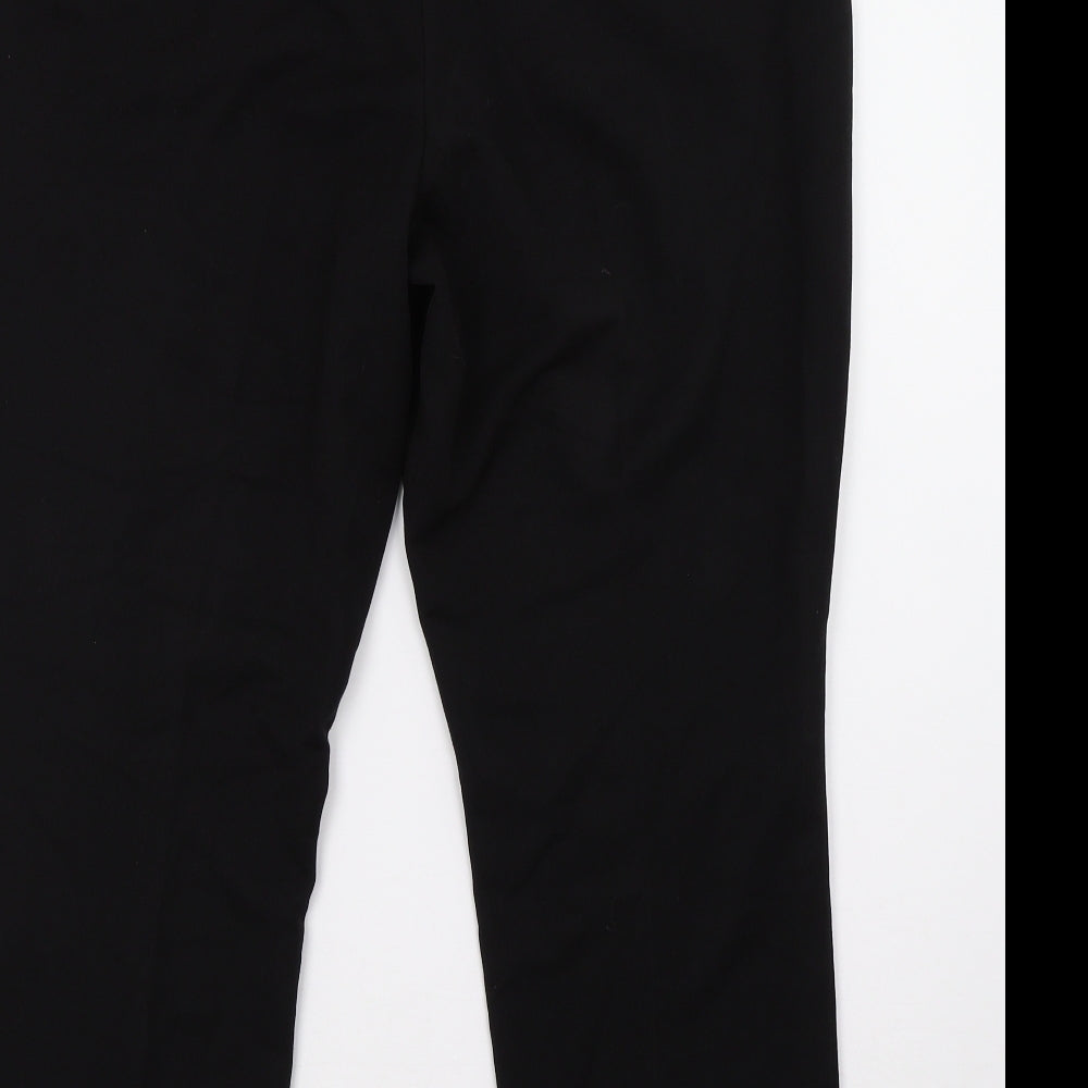 Matalan Womens Black Trousers Size 16 L30 in