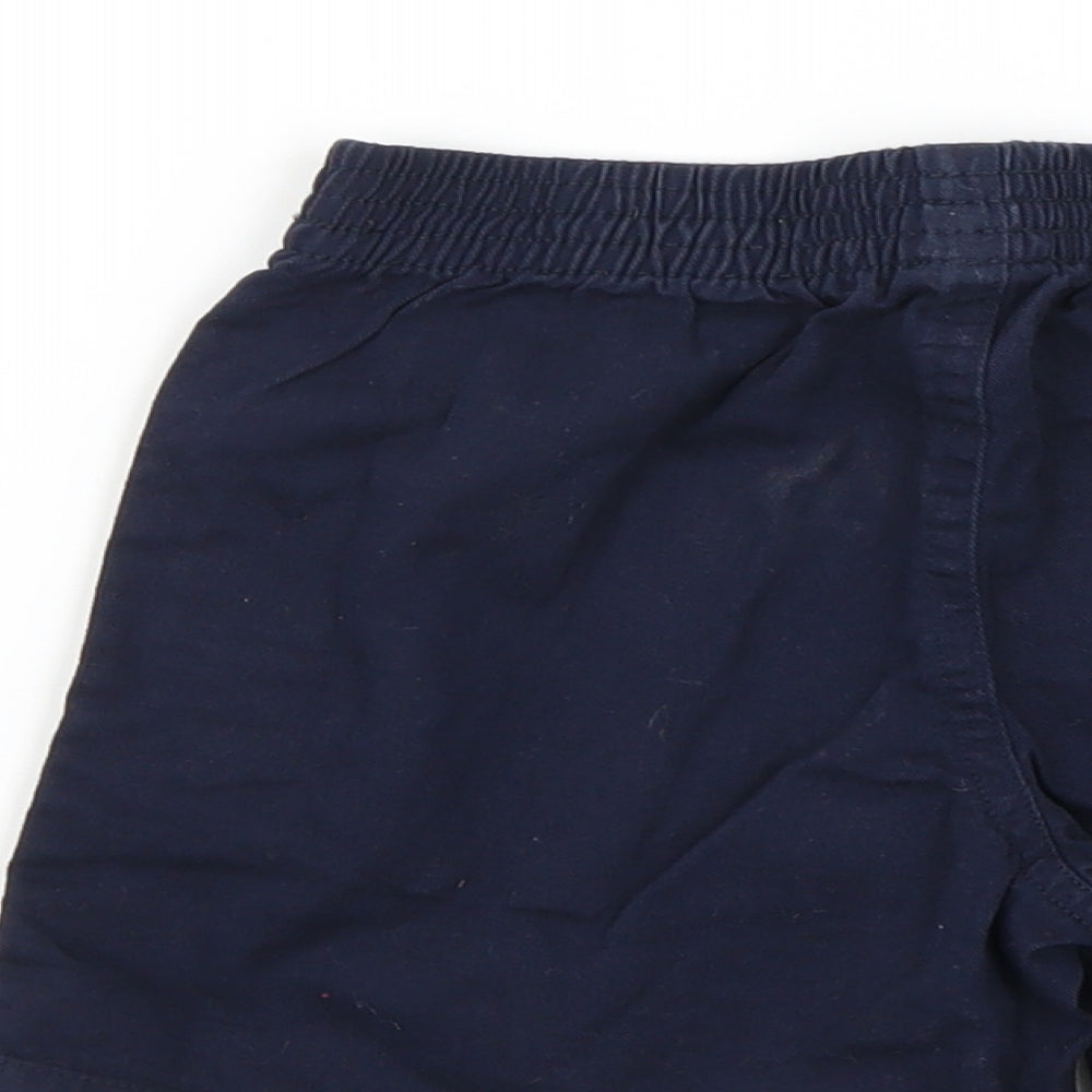George Boys Blue Sweat Shorts Size 5-6 Years