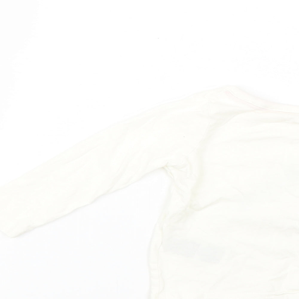 Marks & Spencer Baby White Basic T-Shirt Size 6-9 Months