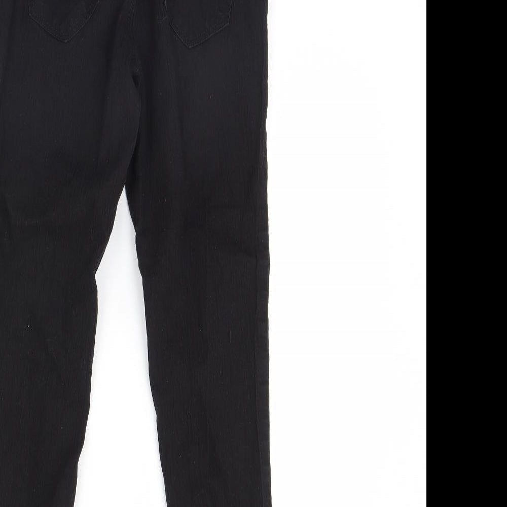 denim Co Womens Black Skinny Jeans Size 10 L26 in