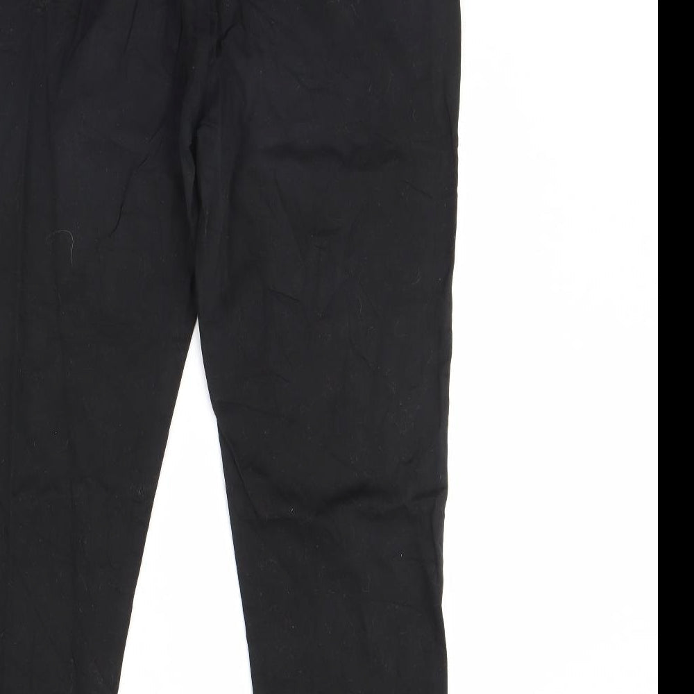 H&M Womens Black Skinny Jeans Size 14 L28 in