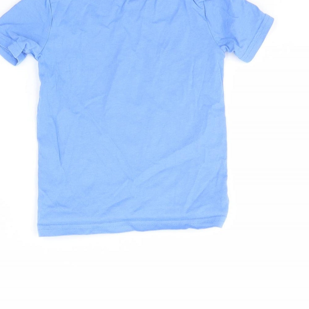 George Baby Blue Basic T-Shirt Size 9-12 Months - HAPPY