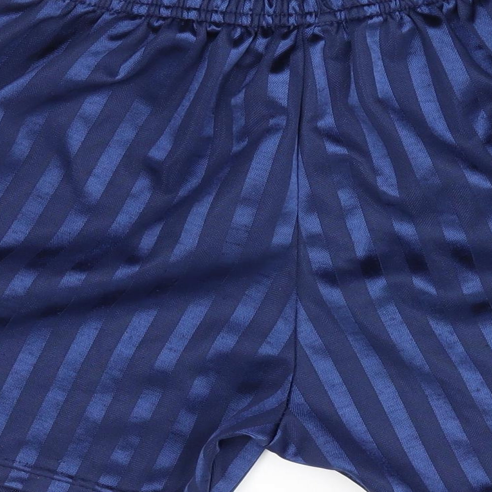 Innovation Boys Blue Striped Sweat Shorts
