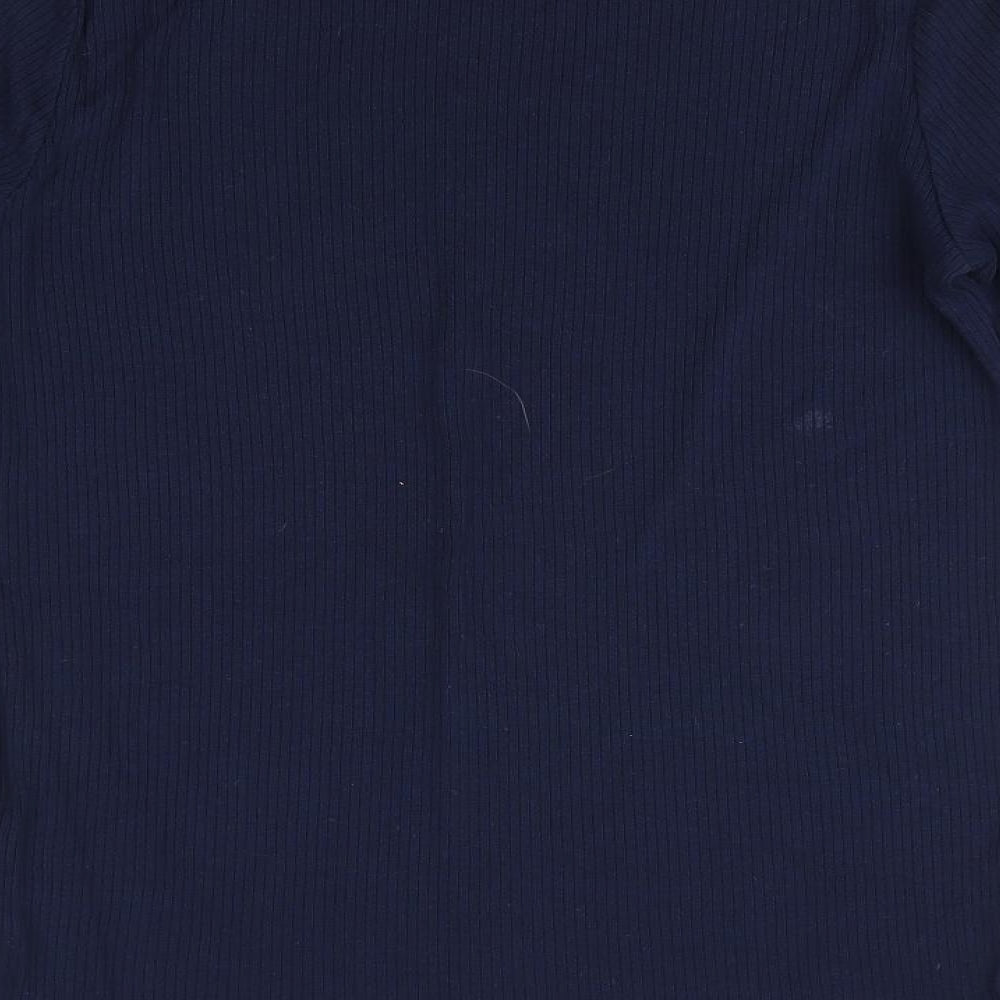 Uni QOL Womens Blue Pullover Jumper Size S