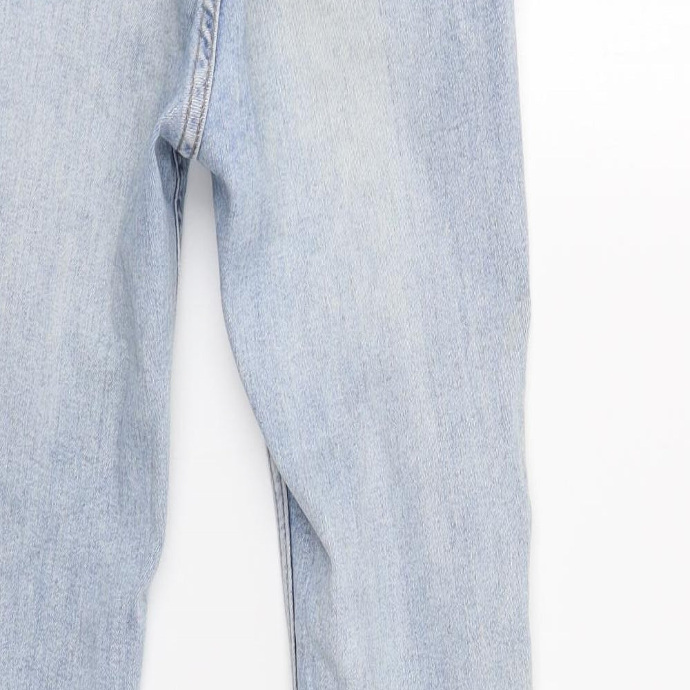 H&M Womens Blue Skinny Jeans Size 8 L30 in