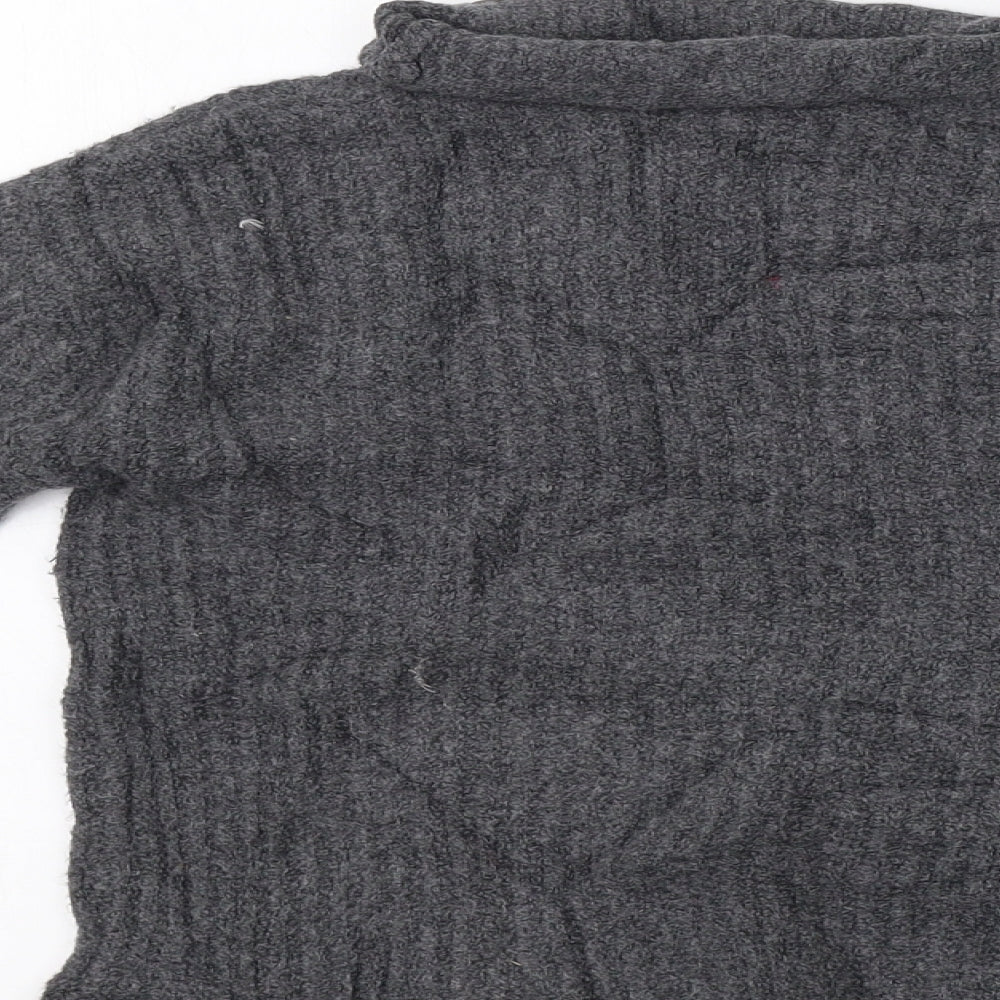 Lulurain Girls Grey Pullover Jumper Size 9-10 Years