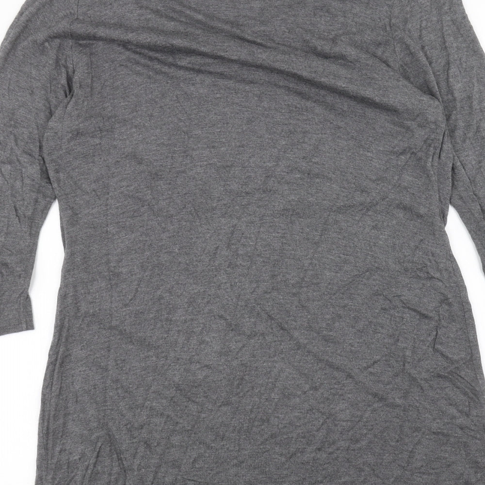 Planet Womens Grey Basic Blouse Size M