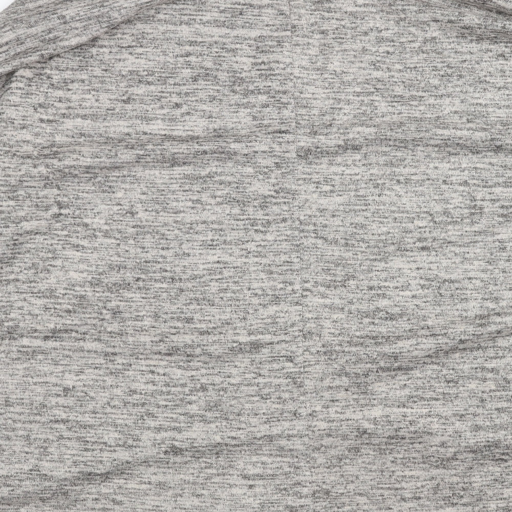 Preworn Womens Grey Basic T-Shirt Size XL