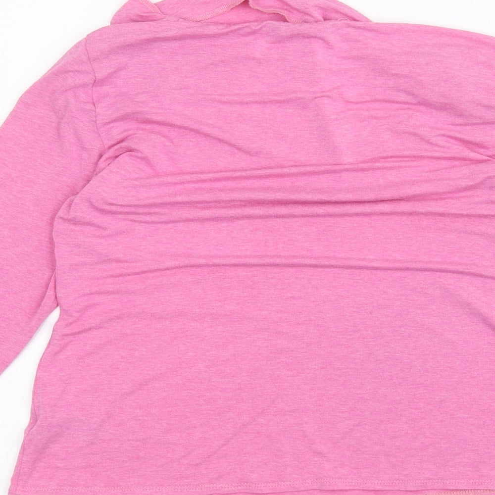 BHS Womens Pink Basic T-Shirt Size 12