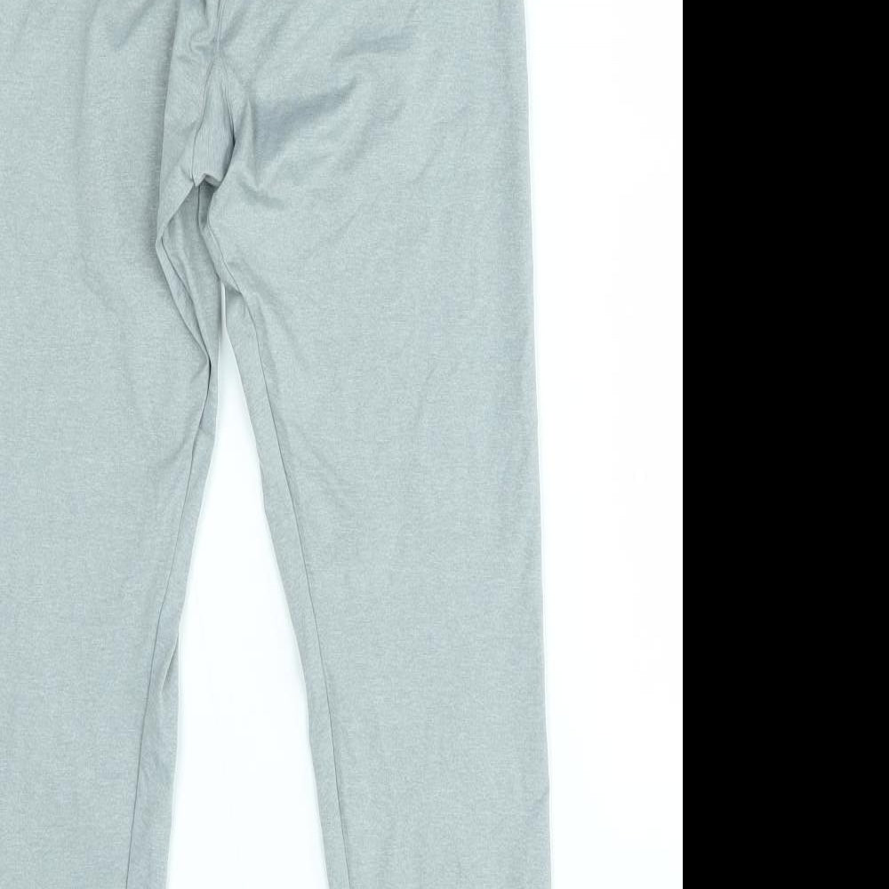 Flexees Womens Grey Leggings L21 in