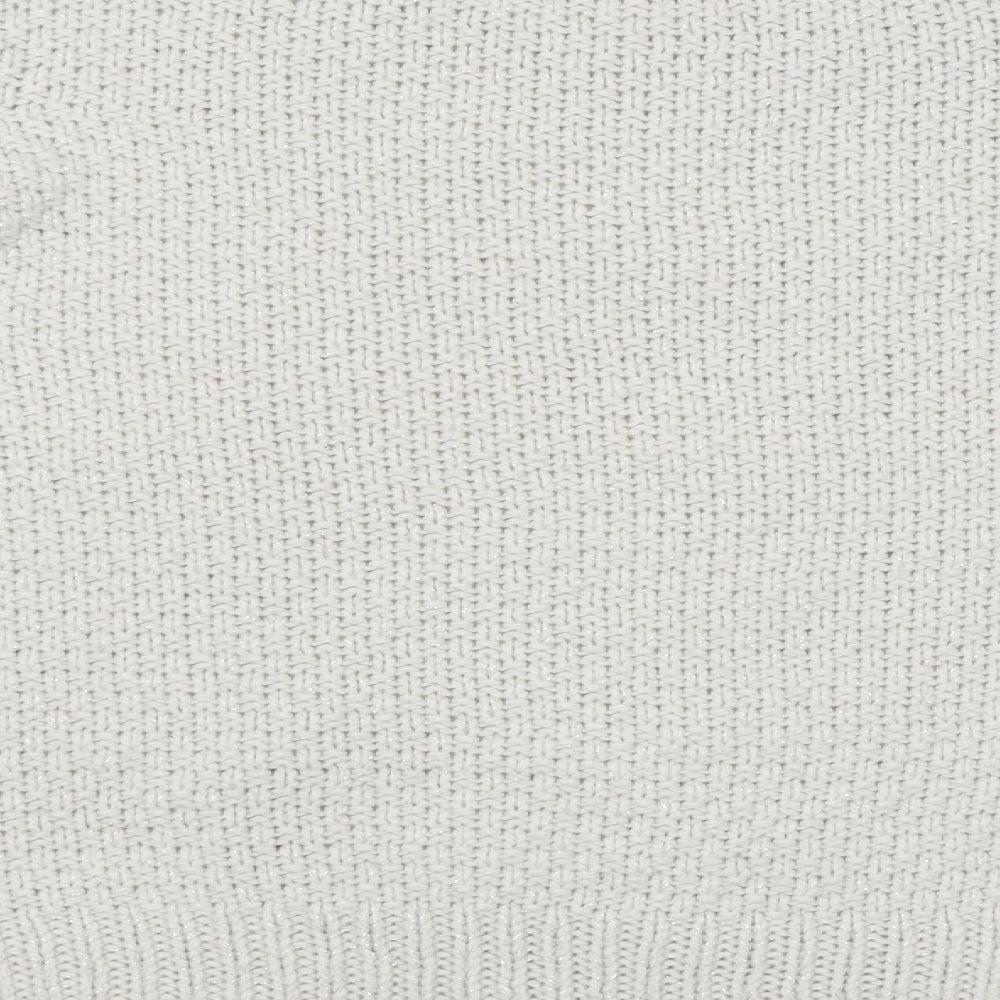 George Womens White Pullover Jumper Size 12