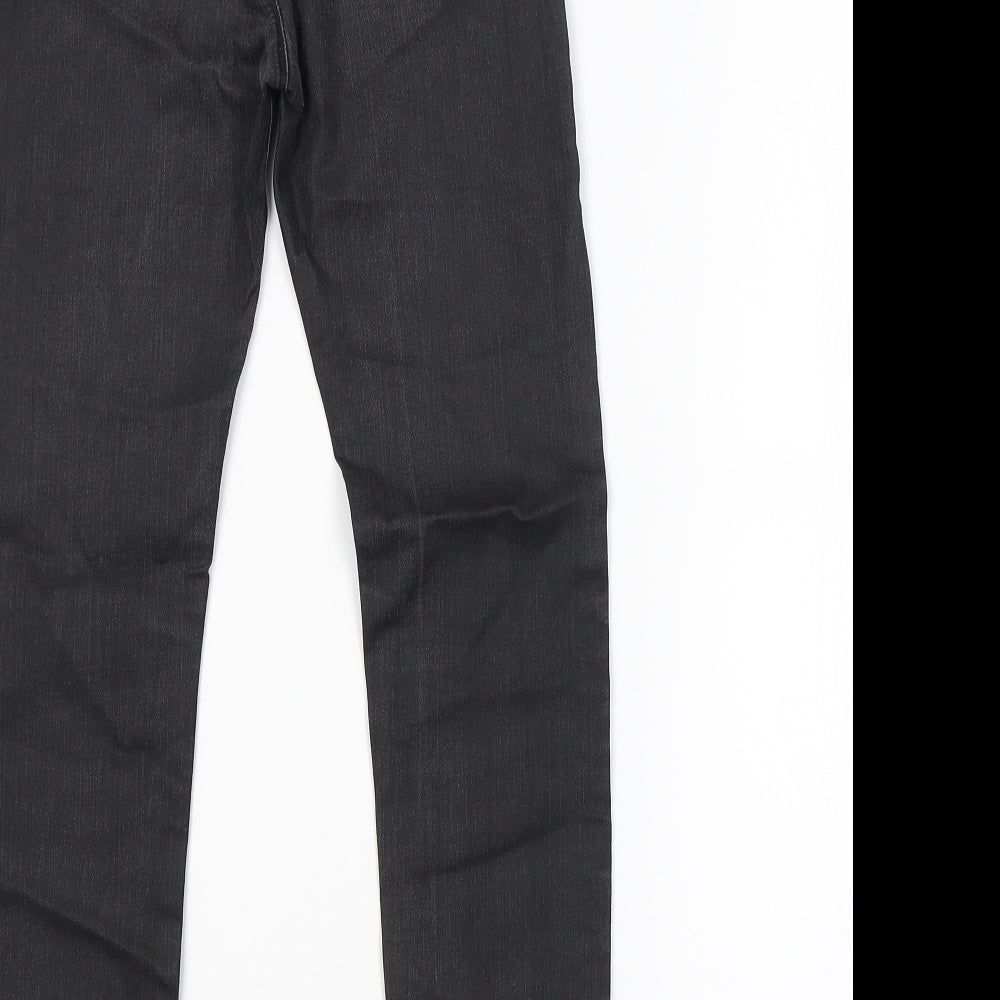 River Island Girls Grey Straight Jeans Size 11 Years