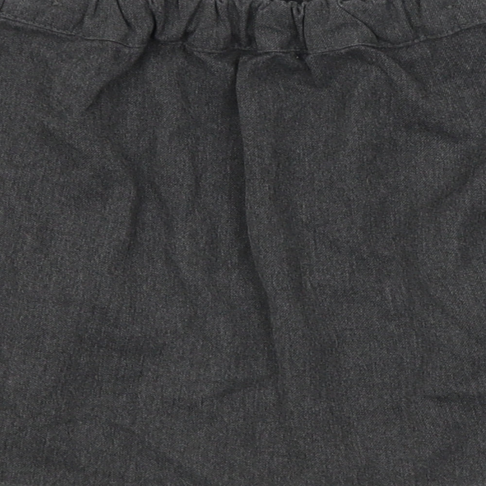 Marks & Spencer Girls Grey A-Line Skirt Size 5-6 Years