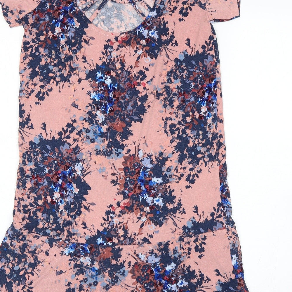 NEXT Womens Multicoloured Floral A-Line Size 8