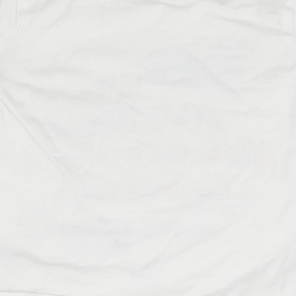 George Baby White Basic T-Shirt Size 9-12 Months - Ships, Sea, Adventure