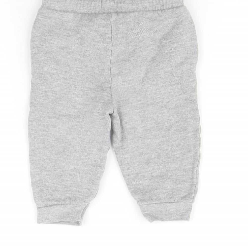 River Island Baby Grey Jogger Trousers Size 9 Months