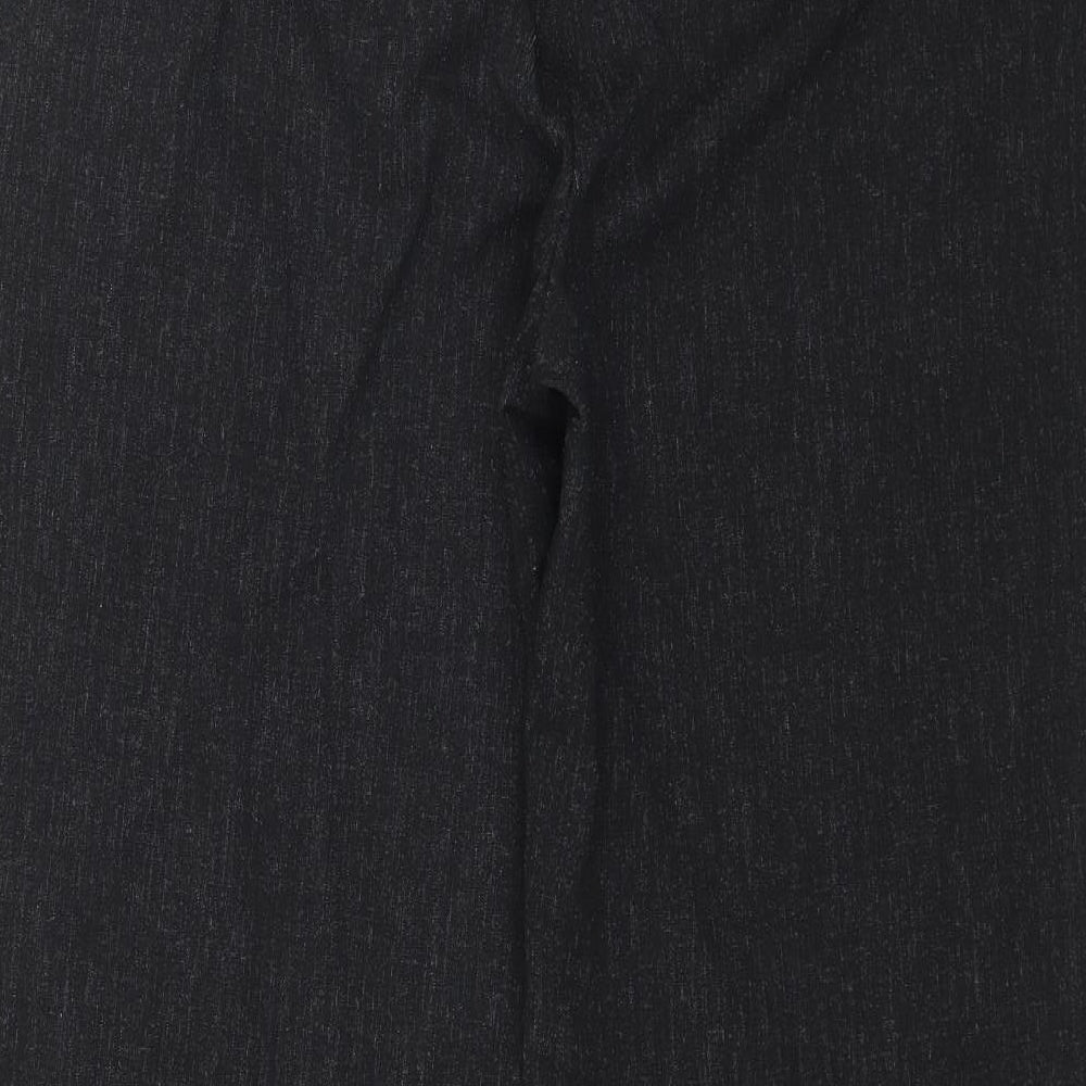 Marks & Spencer Womens Grey Trousers Size 16 L30 in