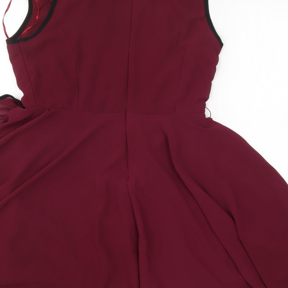 Apricot Womens Purple Tank Dress Size XS