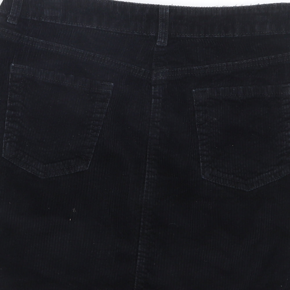 Next Womens Black Straight & Pencil Skirt Size 8