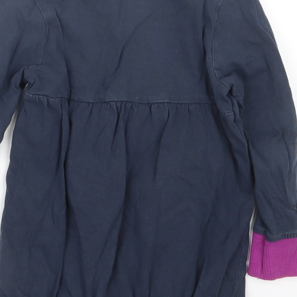 Blue Seven Girls Blue Basic T-Shirt Size 2 Years - Long