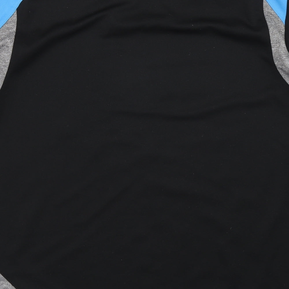 365 Training Mens Black Basic T-Shirt Size S