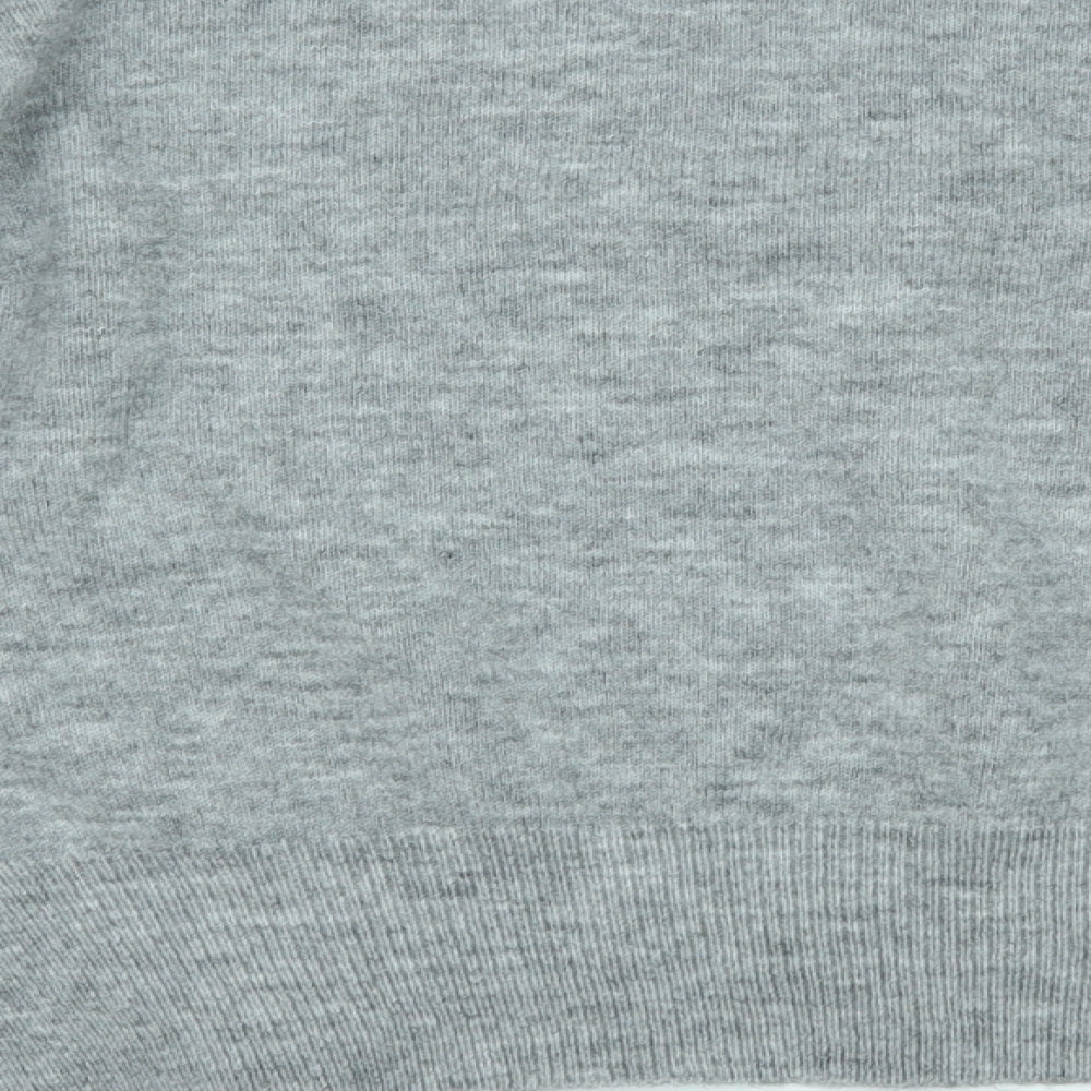 Topshop Womens Grey Pullover Jumper Size 10
