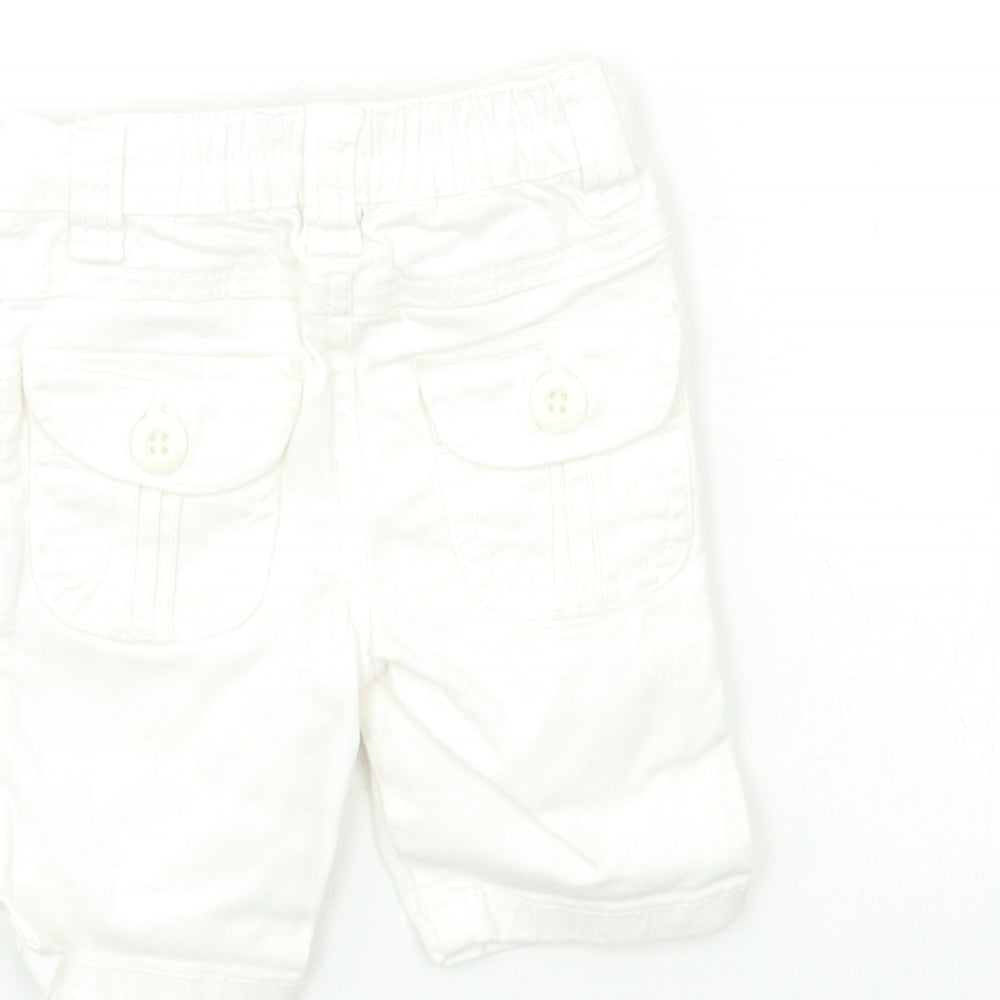 Earlydays Baby White Damask Capri Jeans Size 3-6 Months
