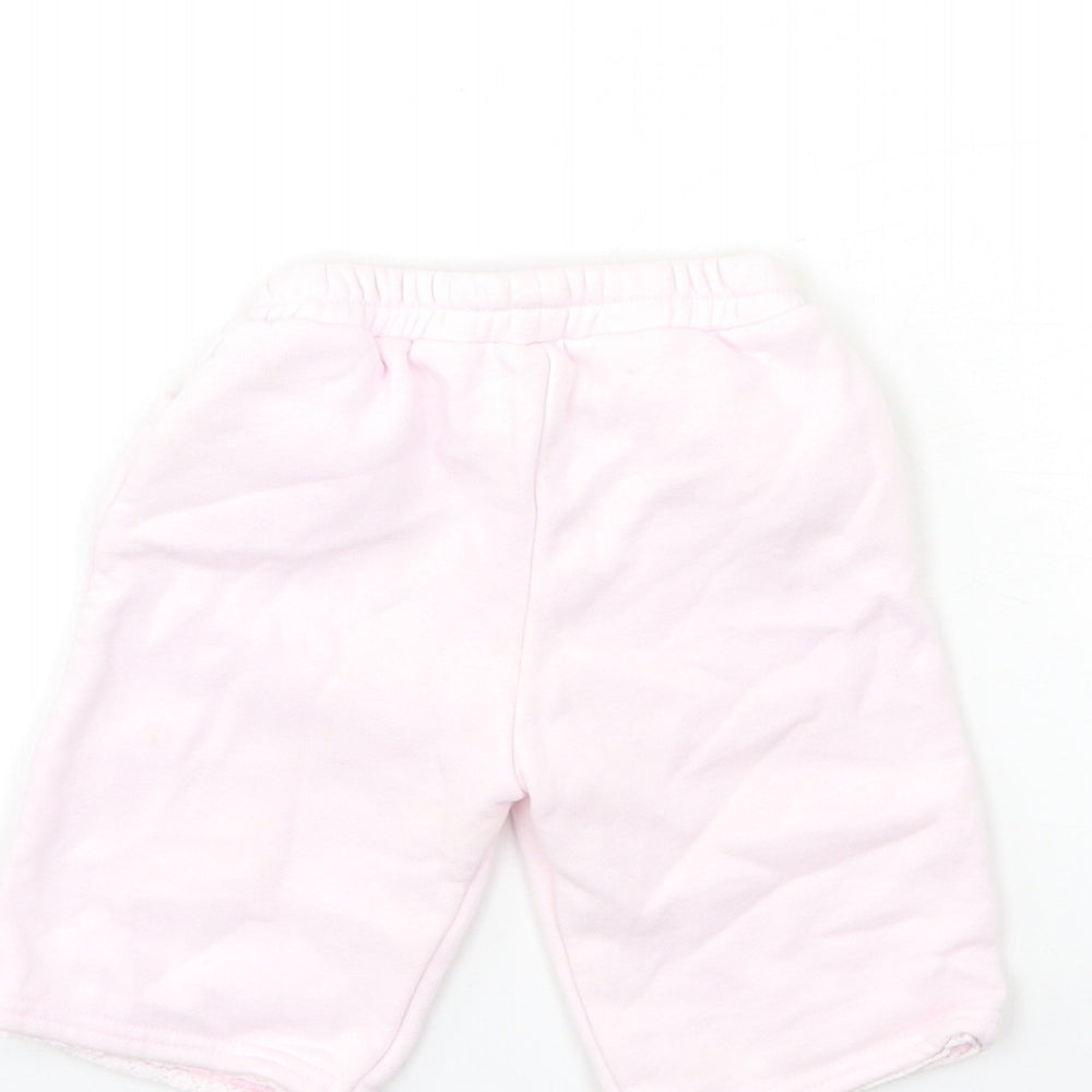 Preworn Baby Pink Sweatpants Trousers Size 3-6 Months