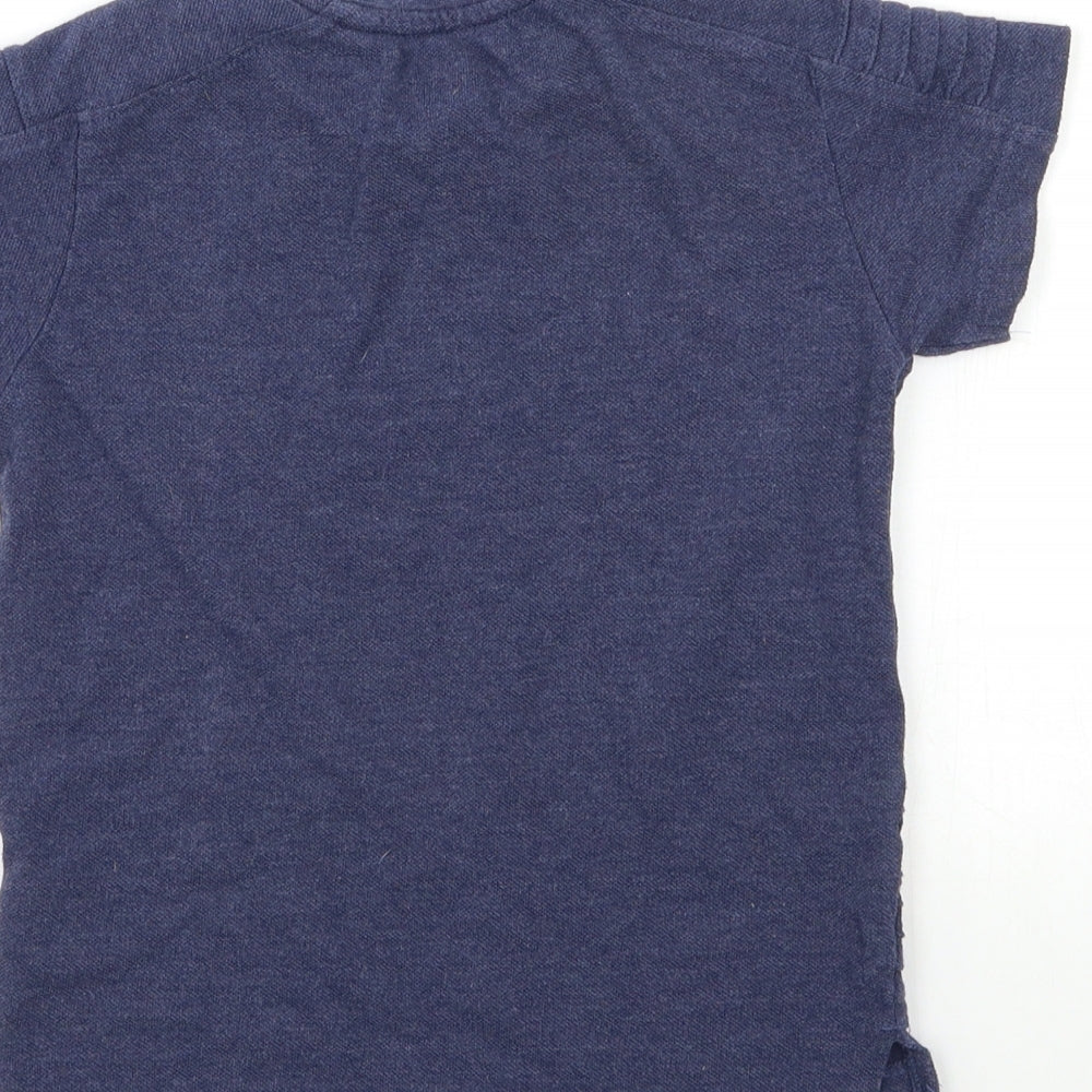 Primark Boys Blue Basic T-Shirt Size 5-6 Years - cool kids