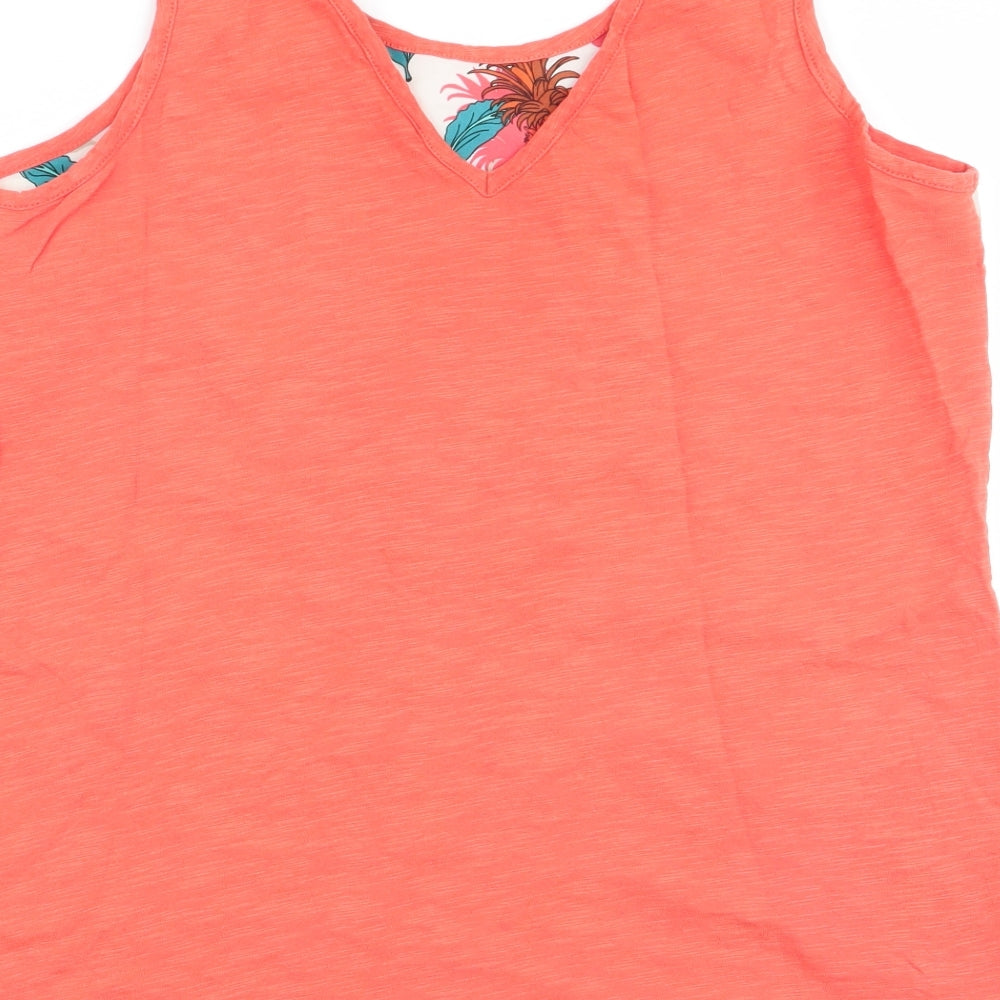 NEXT Womens Multicoloured Geometric Basic Tank Size 10