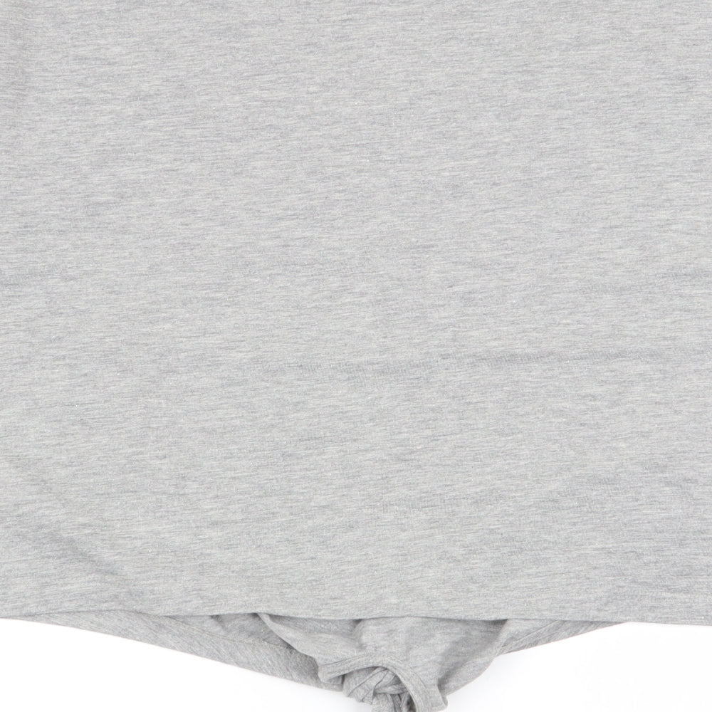 Principles Womens Grey Basic T-Shirt Size 16
